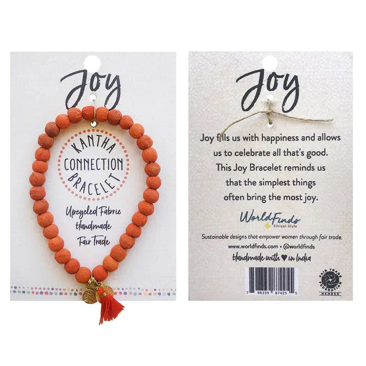 Worldfinds Kantha Collection Bracelet - Joy
