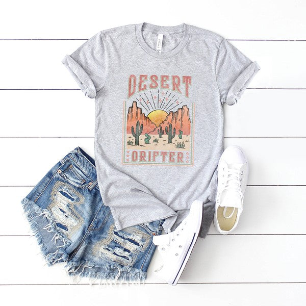 Vintage Desert Drifter Short Sleeve Graphic Tee