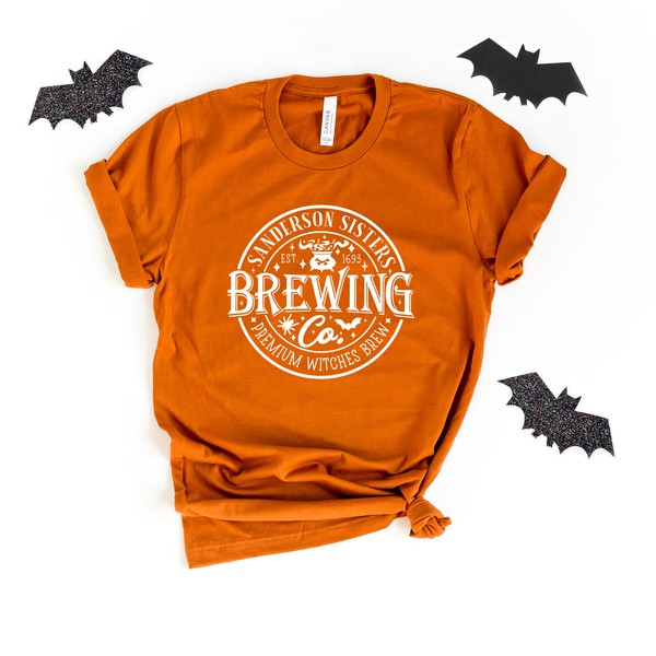 Sanderson Sisters Brewing Co Short Sleeve Graphic-T Shirt