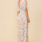 Floral Print Brunch Spring Summer Maxi Sundresss