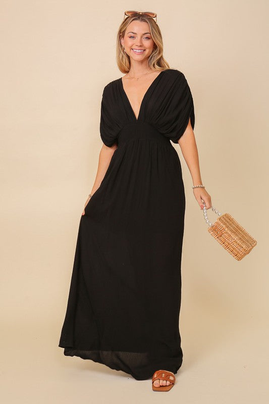 Spring Summer Vacation Maxi Sundress