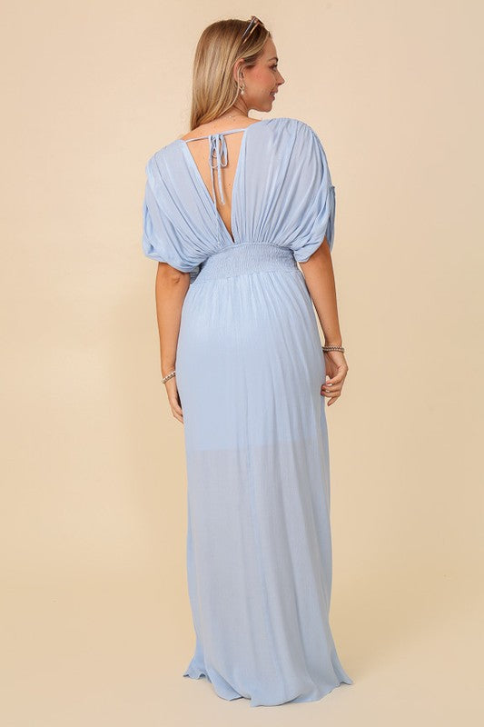 Spring Summer Vacation Maxi Sundress