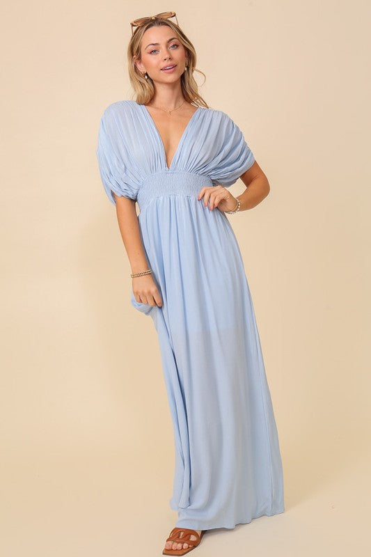 Spring Summer Vacation Maxi Sundress