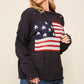 Distressed USA Logo Sweater