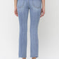 Mid Rise Kick Flare Jeans