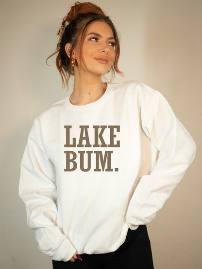 Lake Bum Graphic Sweatshirt