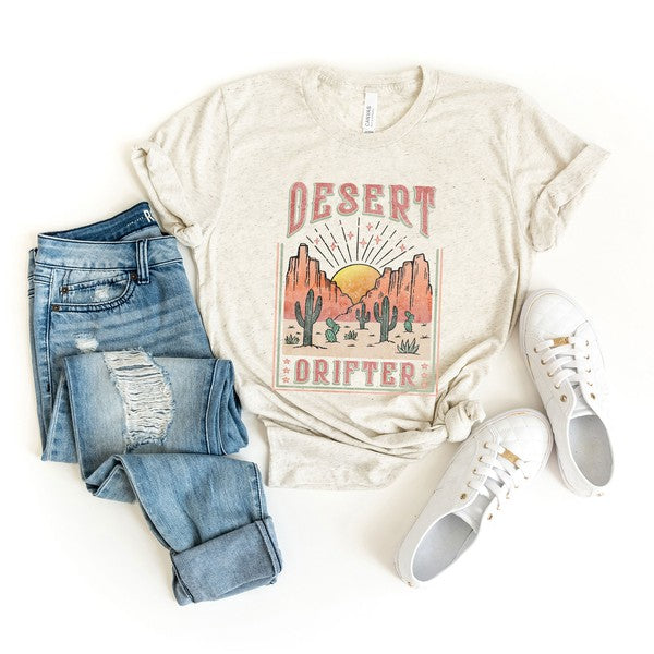 Vintage Desert Drifter Short Sleeve Graphic Tee