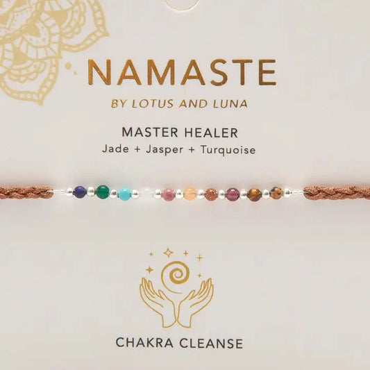 Lotus & Luna Master Healer Namaste Bracelet