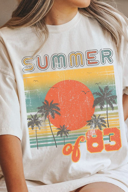 Summer of 83 Oversized Graphic Tee