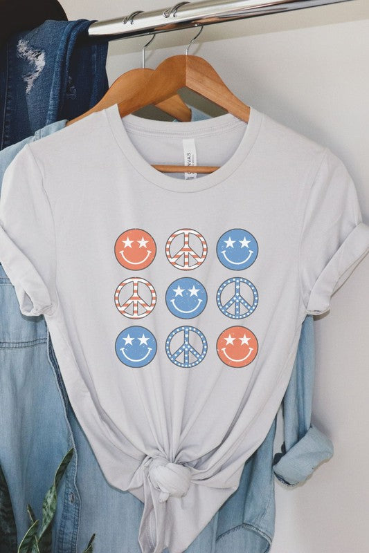 Independence Day Peace Graphic Tee