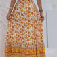 Womens Print Maxi Skirt