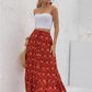 Womens Print Maxi Skirt