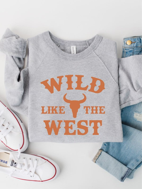 Wild Like The West Crewneck Sweatshirt