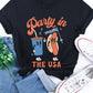 Party In The USA Unisex Graphic Tee Shirt